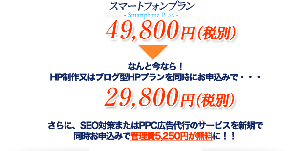 49,800円※別途消費税がかかります。