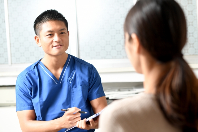 問診のときの一言が重要です