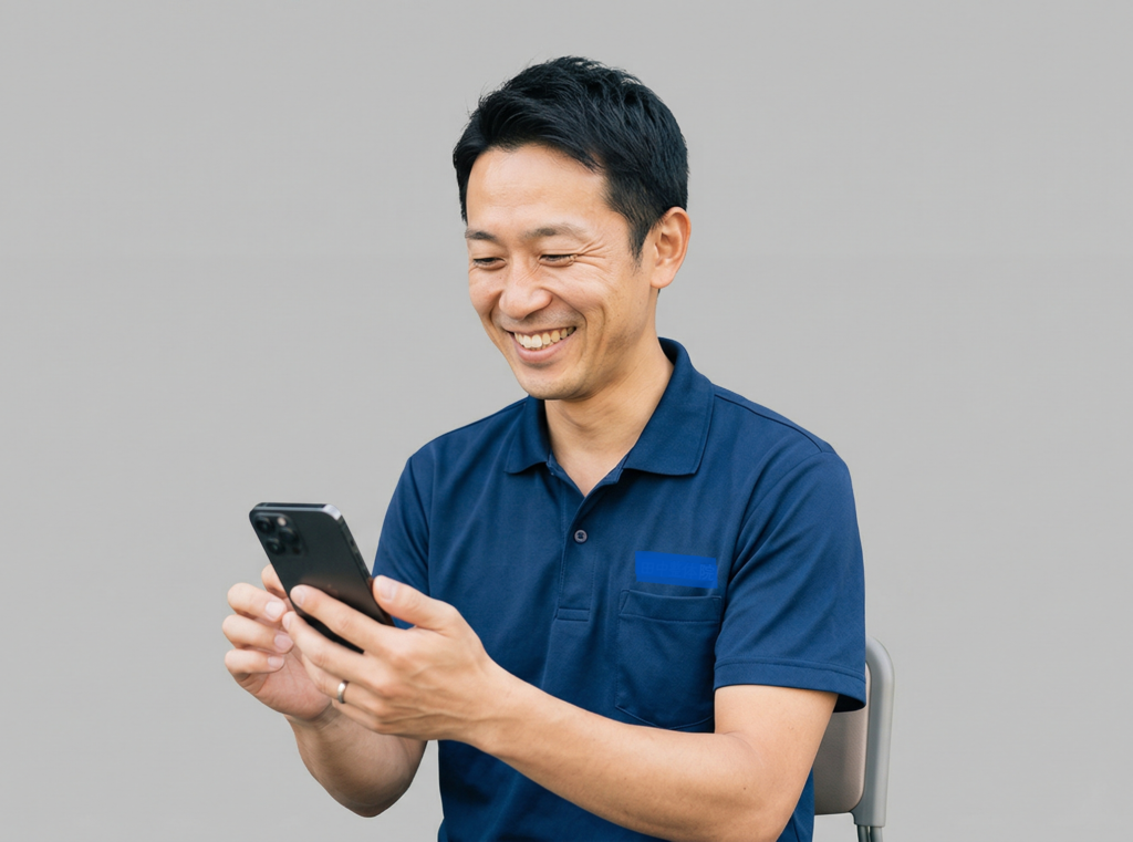 喜ぶ治療家さん