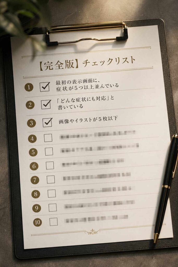 チェックリスト